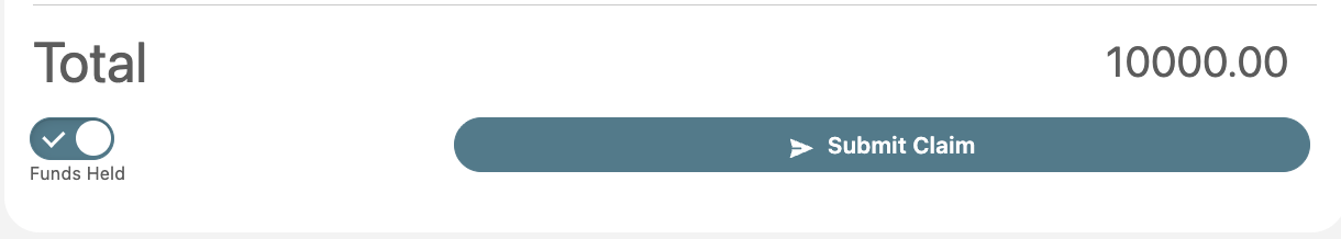 PO hold toggle on
