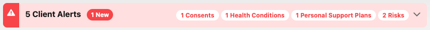 collapsed alerts